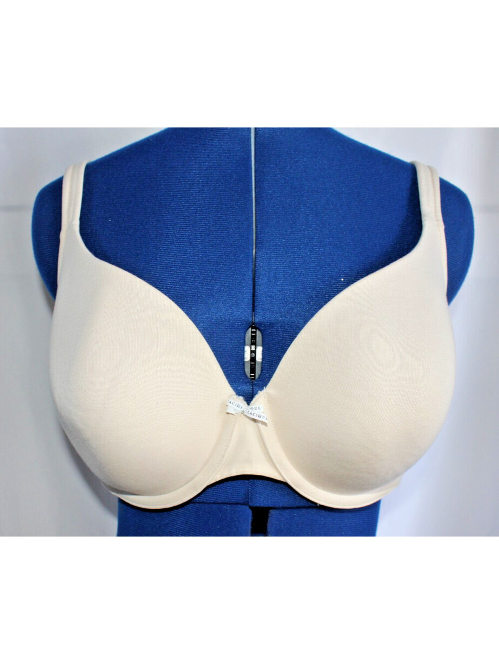 Cacique Lane Bryant 42D Bra Beige Nude Lightly Lined Underwire T-Shirt RN 118641